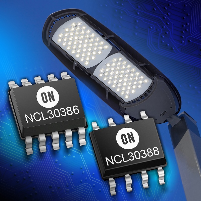 New high efficiency controller solutions for LED lighting applications from ON Semiconductor